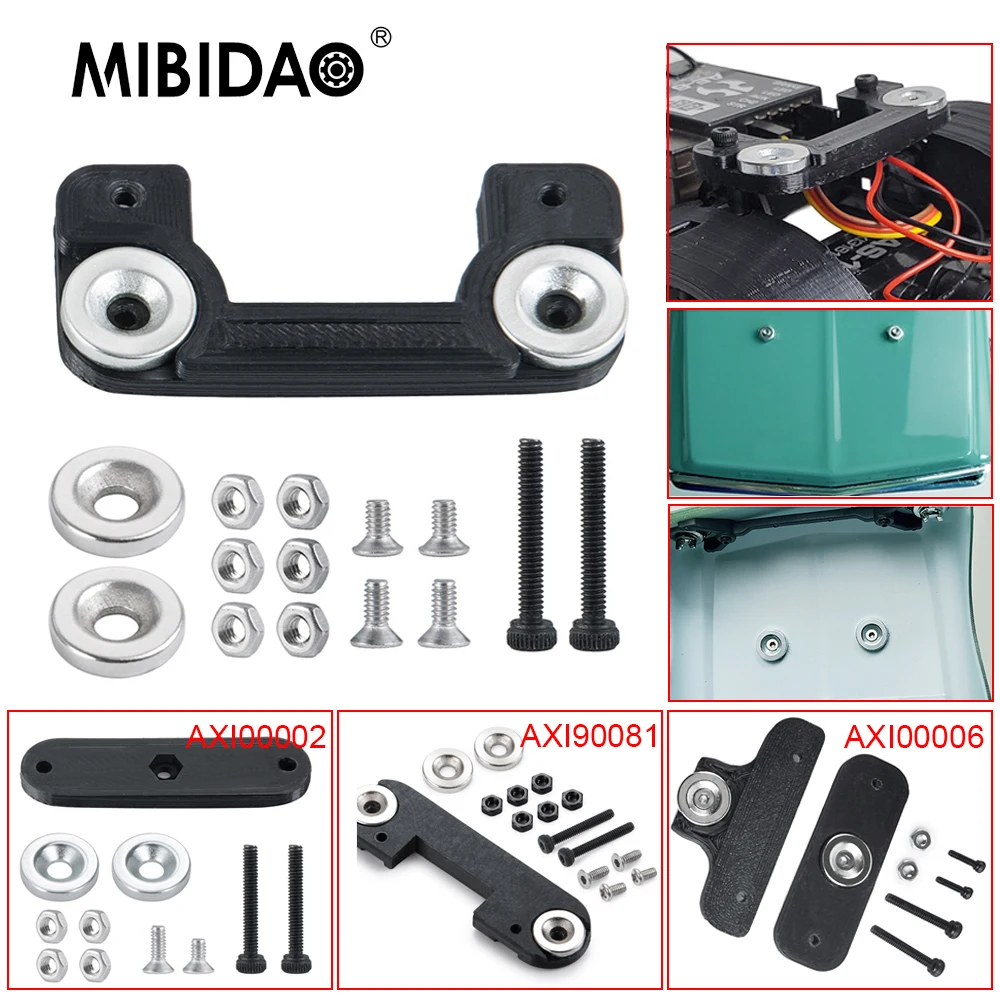 Магнитный корпус автомобиля MIBIDAO, колонковое крепление для осевого SCX24 Deadbolt Chevrolet Wrangler Gladiator Bronco 1/24, Радиоуправляемый гусеничный автомобиль
Магнитный корпус автомобиля MIBIDAO, колонковое крепление для осевого SCX24 Deadbolt Chevrolet Wrangler Gladiator Bronco 1/24, Радиоуправляемый гусеничный автомобиль