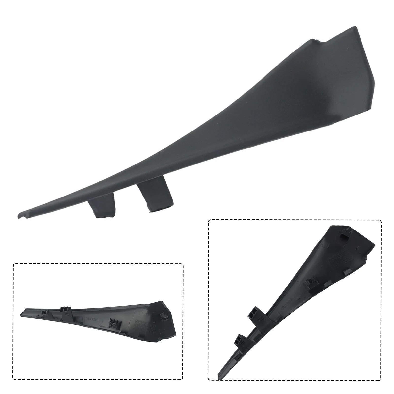 Black Windshield Wiper Cowl Extension Trim for Nissan For Rogue Front Left Side Direct Plug and Play ABS Material
Black Windshield Wiper Cowl Extension Trim for Nissan For Rogue Front Left Side Direct Plug and Play ABS Material
