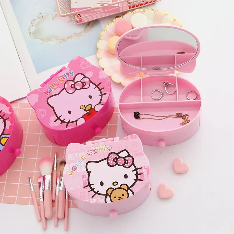 Kawaii Sanrioed Necklace Accessories Storage Box Cartoon Anime Series Creative Desktop Decoration Jewelry Box Gift for Girls
Kawaii Sanrioed Necklace Accessories Storage Box Cartoon Anime Series Creative Desktop Decoration Jewelry Box Gift for Girls