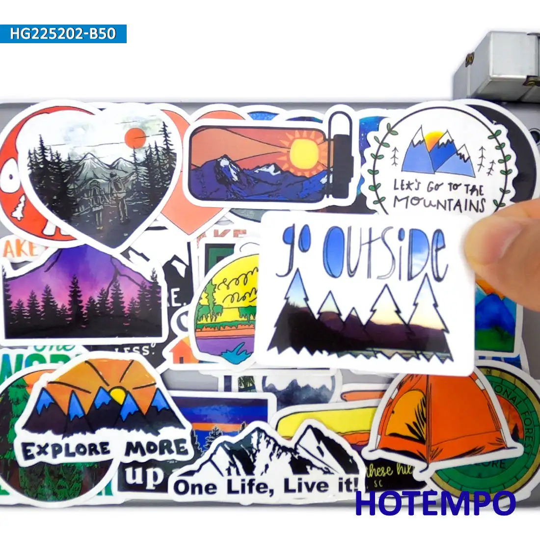 20/30/50PCS Go Outside Adventure Travel Stickers Hiking Climbing Camping Funny Decals for Car Bike Laptop Phone Luggage Sticker
20/30/50PCS Go Outside Adventure Travel Stickers Hiking Climbing Camping Funny Decals for Car Bike Laptop Phone Luggage Sticker