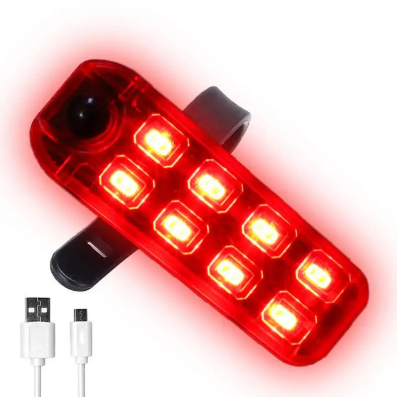 

Задний фонарь, светодиодная подсветка для горного велосипеда, с USB-зарядкой
