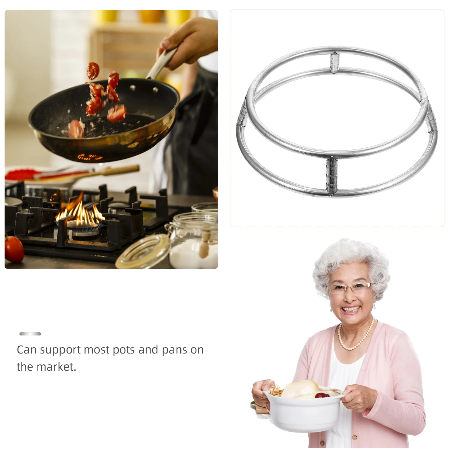 Double-layer Pot Rack Stainless Steel Pot Rack Heat-proof Round Pot Rack Steamer Rack Pan Holder Stand Shelf
Double-layer Pot Rack Stainless Steel Pot Rack Heat-proof Round Pot Rack Steamer Rack Pan Holder Stand Shelf