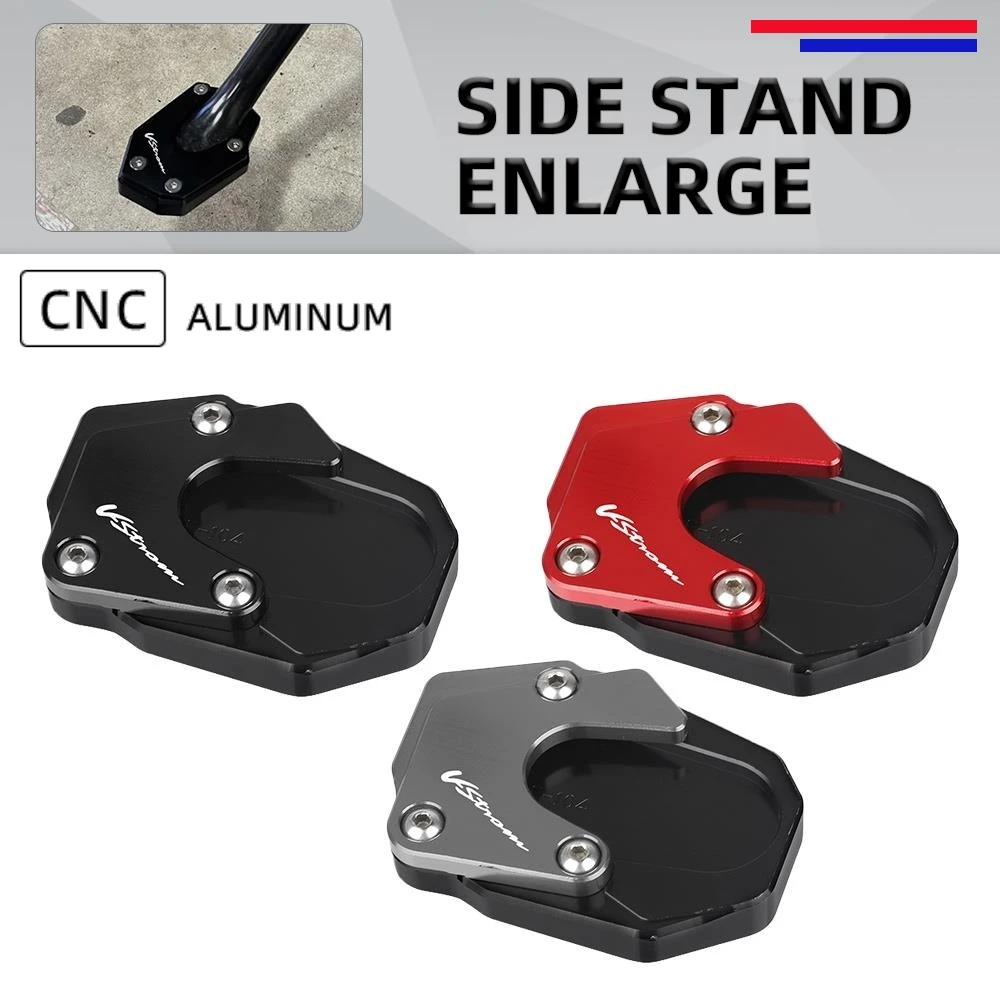 Kickstand CNC Side Stand Enlarge Pedal Cover For SUZUKI V-STROM 800DE 1050XT 1050DE 1000 1000XT VSTROM 250 1050/XT Burgman 400 
Kickstand CNC Side Stand Enlarge Pedal Cover For SUZUKI V-STROM 800DE 1050XT 1050DE 1000 1000XT VSTROM 250 1050/XT Burgman 400