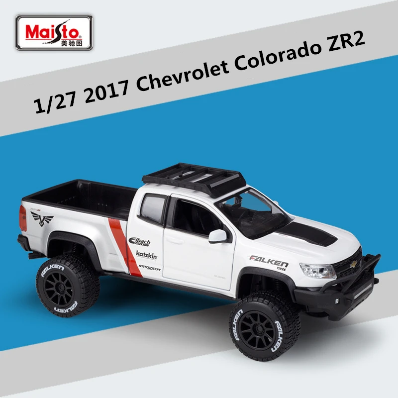 Maisto 1:27 2017 Chevrolet Colorado ZR2 Off-Road Simulation Die-cast Alloy Car Model Gift Collection Toy Refit Edition B231
Maisto 1:27 2017 Chevrolet Colorado ZR2 Off-Road Simulation Die-cast Alloy Car Model Gift Collection Toy Refit Edition B231