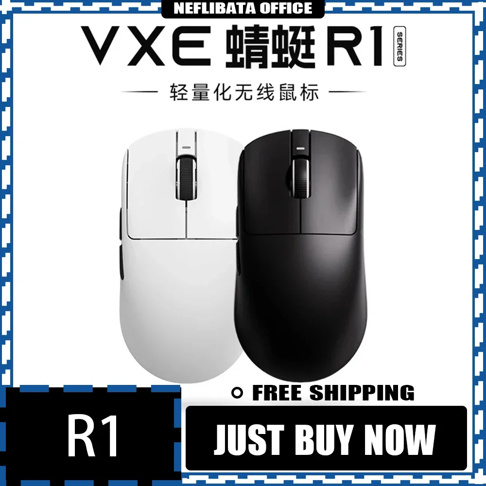 Беспроводная мышь VGN VXE Dragonfly R1, 2 кГц, с датчиком PAW3395, Скандинавская игровая мышь 52840 FPS, интеллектуальная скоростная игровая мышь с низкой задержкой, подарок для офиса
Беспроводная мышь VGN VXE Dragonfly R1, 2 кГц, с датчиком PAW3395, Скандинавская игровая мышь 52840 FPS, интеллектуальная скоростная игровая мышь с низкой задержкой, подарок для офиса