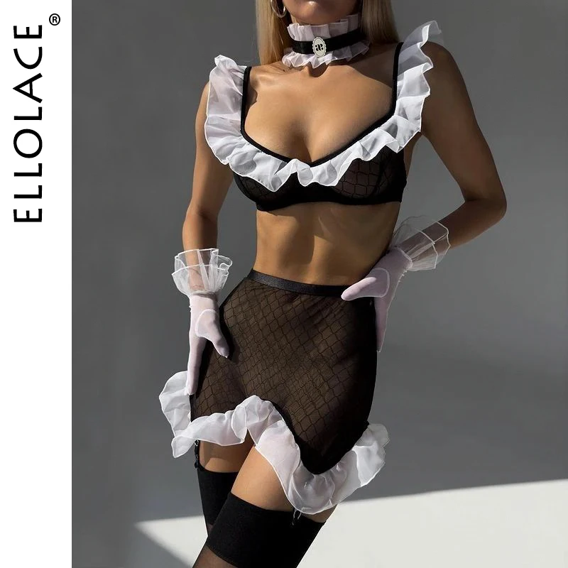 Ellolace Erotic Lingerie Maid Outfit Falbala Sissy Intimate Transparent Bra Sensual Exoic Sets Sexy Bilizna Plaid Intim Goods
Ellolace Erotic Lingerie Maid Outfit Falbala Sissy Intimate Transparent Bra Sensual Exoic Sets Sexy Bilizna Plaid Intim Goods