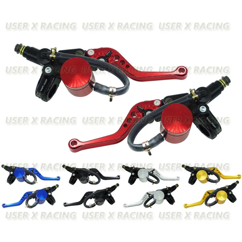 USERX Universal Motorcycle Modified parts 22mm brake handle CNC aluminum alloy color hydraulic clutch upper pump brake assembly
USERX Universal Motorcycle Modified parts 22mm brake handle CNC aluminum alloy color hydraulic clutch upper pump brake assembly
