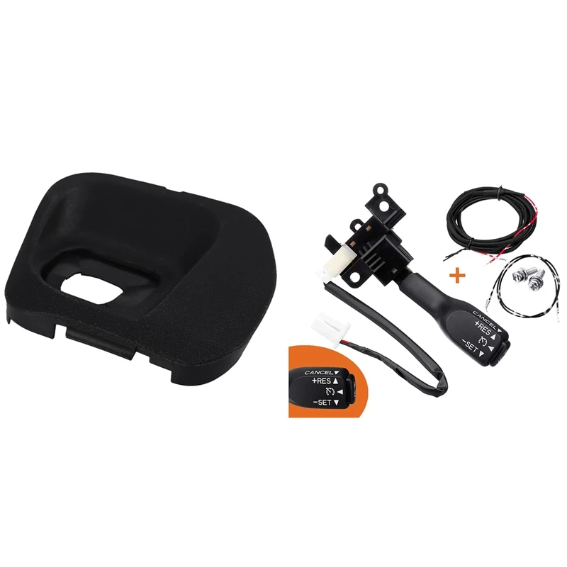 2 Pcs Car Accessories: 1 Pcs Car Cruise Control Switch With Harness & 1 Pcs Steering Wheel Cruise Control Switch Cover
2 Pcs Car Accessories: 1 Pcs Car Cruise Control Switch With Harness & 1 Pcs Steering Wheel Cruise Control Switch Cover