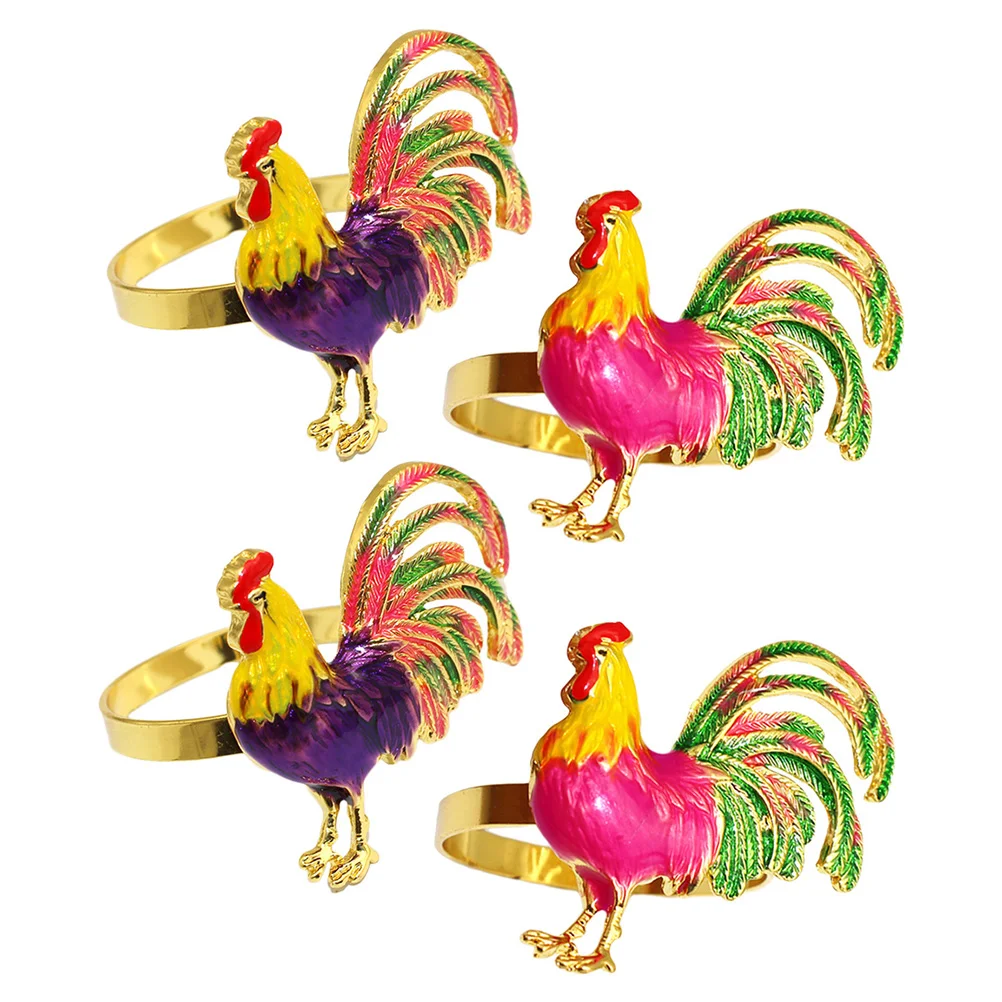 Chicken Napkin Rings Rooster Napkin Holder Metal Easter Napkin Buckles Wedding Baby Shower Spring Party Dinner Table
Chicken Napkin Rings Rooster Napkin Holder Metal Easter Napkin Buckles Wedding Baby Shower Spring Party Dinner Table