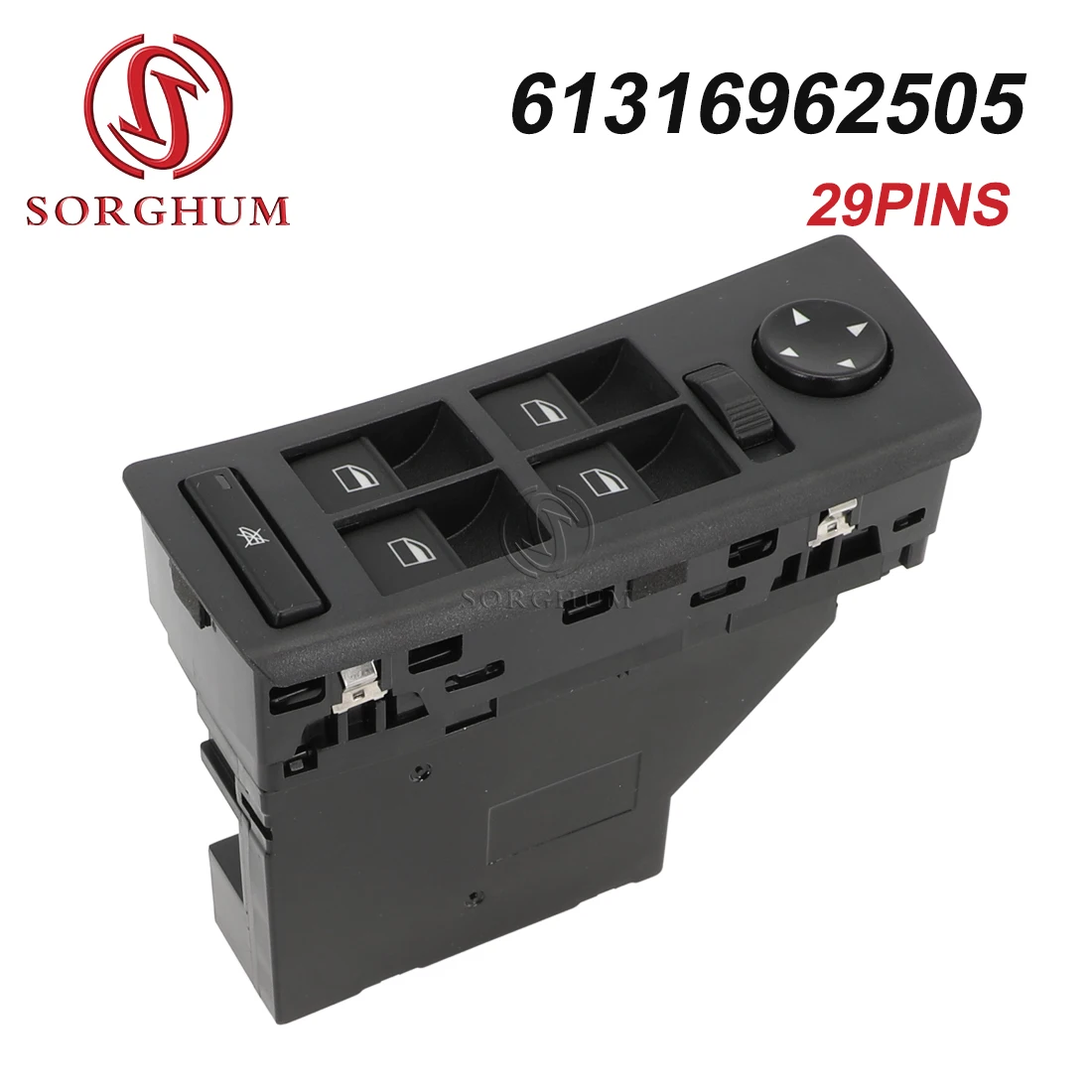 SORGHUM Electric Power Window Control Switch Regulator Button for BMW E53 X5 1999-2006 61316962505 61316925695 Car Accessories
SORGHUM Electric Power Window Control Switch Regulator Button for BMW E53 X5 1999-2006 61316962505 61316925695 Car Accessories