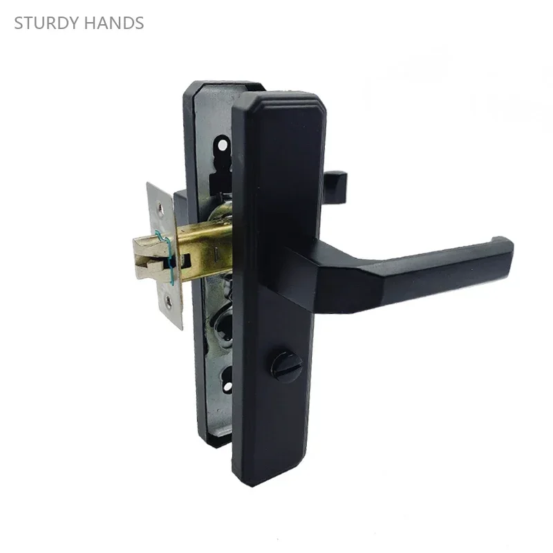1 Set of Aluminum Alloy Rust Proof Door Lock Bathroom Door Hotel Restroom Handle Lock Without Keys Door Locks
1 Set of Aluminum Alloy Rust Proof Door Lock Bathroom Door Hotel Restroom Handle Lock Without Keys Door Locks
