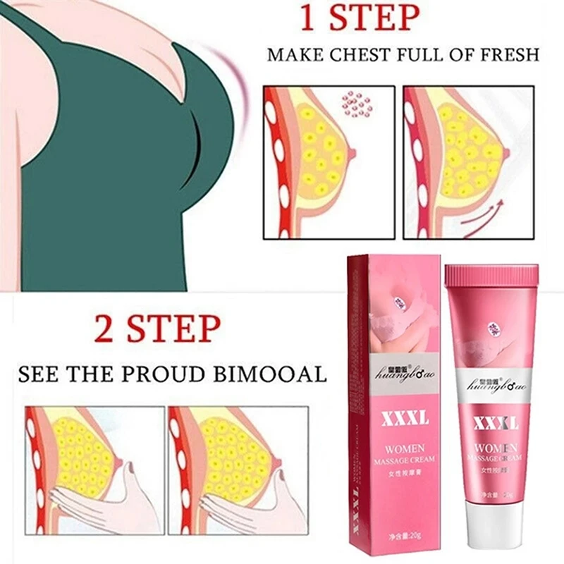 

New 20ml Breast Enlargement Cream Chest Enhancement Promote Female Hormone Breast Lift Firming Massage Up Size Bust Care