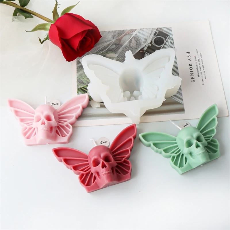 3D силиконовая форма для свечей в форме бабочки, форма для гипсового мыла с черепом на Хэллоуин, DIY ароматерапевтическая форма
3D силиконовая форма для свечей в форме бабочки, форма для гипсового мыла с черепом на Хэллоуин, DIY ароматерапевтическая форма