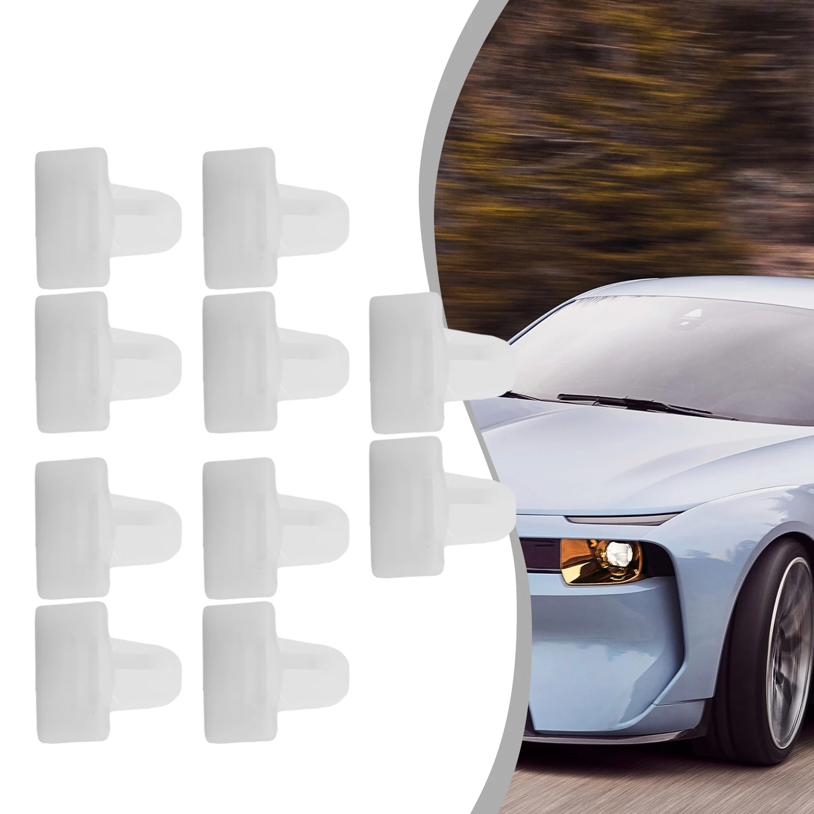 Nylon Door Sill Covering Clip for BMW E30 E39 E46 Z3 M3 M5, Easy Installation and Direct Fit Replacement, Set of 10 Clips
Nylon Door Sill Covering Clip for BMW E30 E39 E46 Z3 M3 M5, Easy Installation and Direct Fit Replacement, Set of 10 Clips