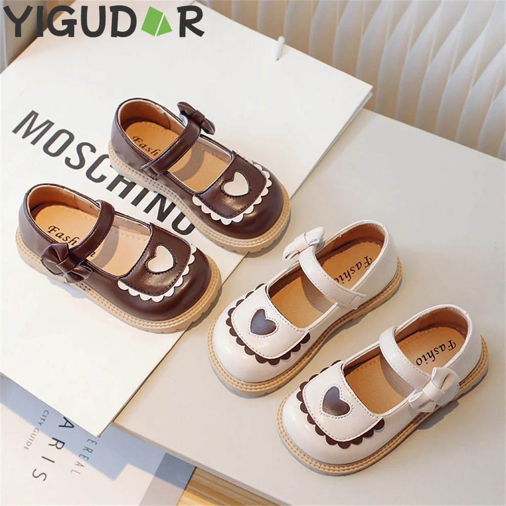 Kids Shoe Children Leather Shoe Spring Autumn Princess Casual Shoes Cute Heart Pattern Girls Korean Style Performance Shoe
Kids Shoe Children Leather Shoe Spring Autumn Princess Casual Shoes Cute Heart Pattern Girls Korean Style Performance Shoe