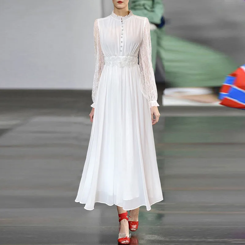 White Dress for Women Classy Elegant Diamonds Buttons Long Sleeve Pleated Long Summer Dresses 2023 Korean Fashion Clothing
White Dress for Women Classy Elegant Diamonds Buttons Long Sleeve Pleated Long Summer Dresses 2023 Korean Fashion Clothing