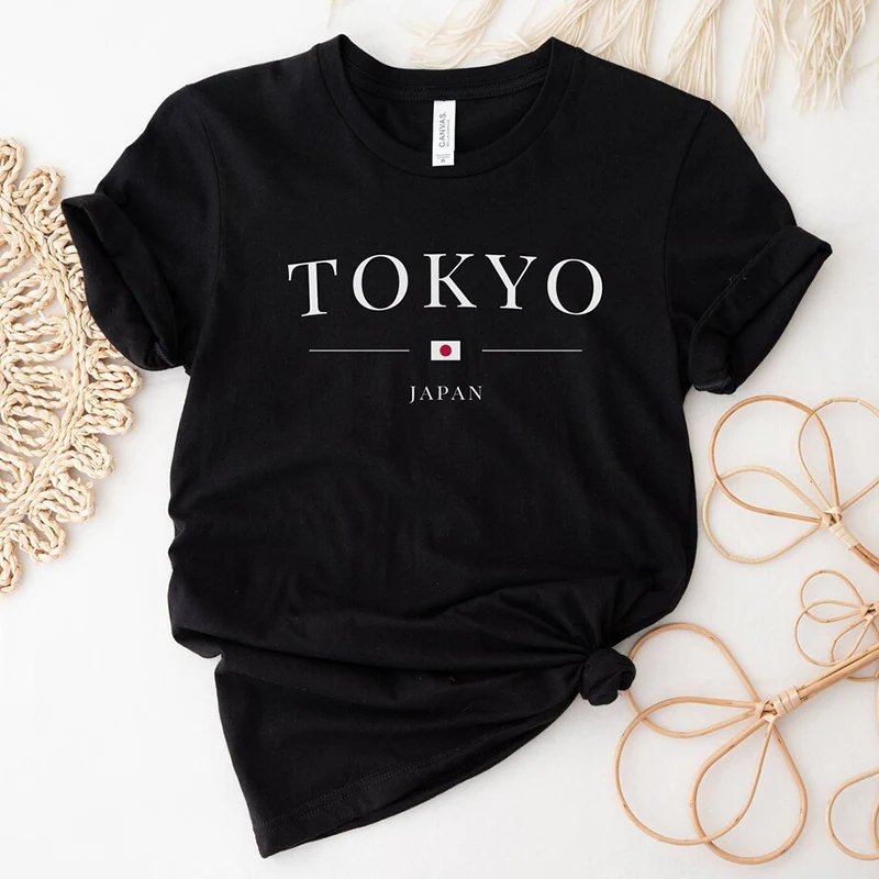 2023 Newest Women's Summer Tokyo Letters Print Y2k T-shirt Ladies Short Sleeved Luxury Tees Clothing Loose Pure Cotton Soft Tops
2023 Newest Women's Summer Tokyo Letters Print Y2k T-shirt Ladies Short Sleeved Luxury Tees Clothing Loose Pure Cotton Soft Tops
