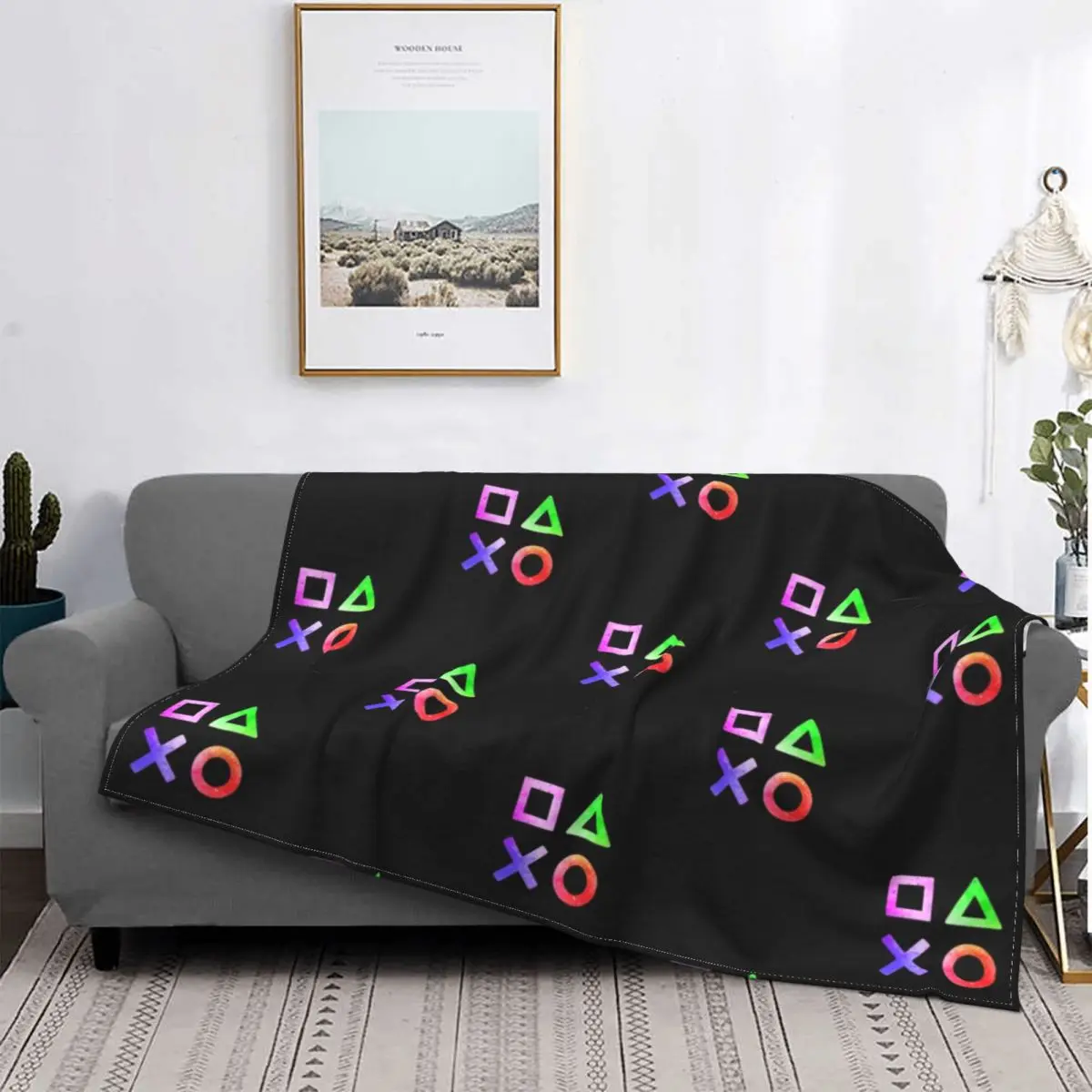Controller Buttons Fleece Blankets player gamepad triangle Funny Throw Blankets for Sofa Bedding Lounge 200x150cm Rug Piece
Controller Buttons Fleece Blankets player gamepad triangle Funny Throw Blankets for Sofa Bedding Lounge 200x150cm Rug Piece