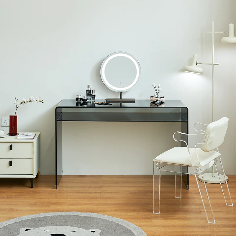 Internet famous new Japanese nail salon glass table, light luxury mini dressing table, bedroom internet famous Instagram style
Internet famous new Japanese nail salon glass table, light luxury mini dressing table, bedroom internet famous Instagram style