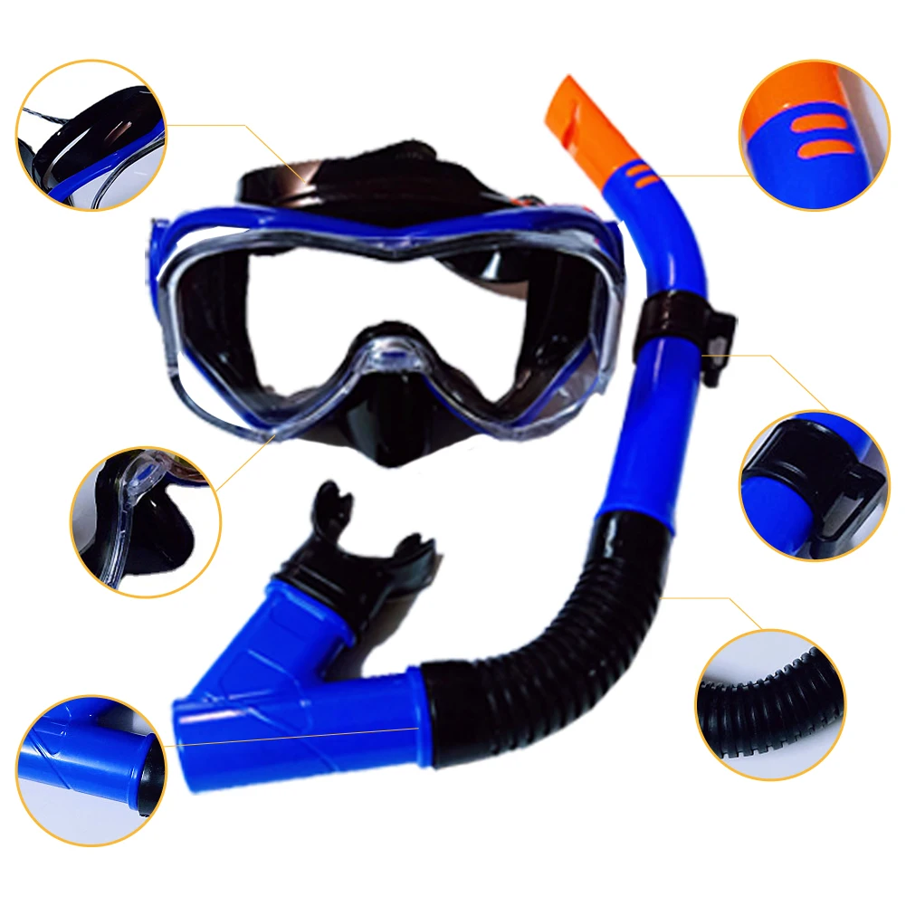 Diving Mask Scuba Mask Wide View Dive Swimming Goggles with Dry Top Breathing System Adjustable Headband Diving Equipment
Diving Mask Scuba Mask Wide View Dive Swimming Goggles with Dry Top Breathing System Adjustable Headband Diving Equipment