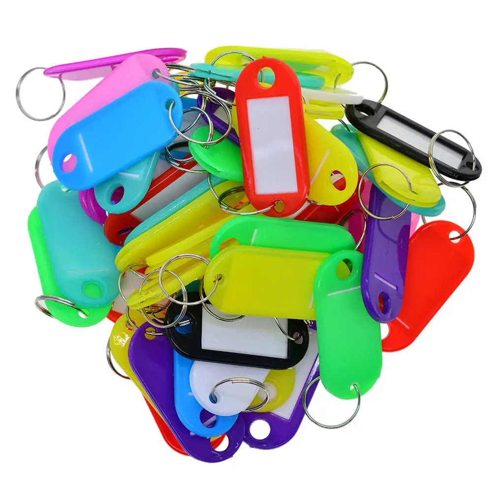 50 Pieces Waterproof Key Tags and Label Window Bulk Keychain, Random Assorted Identifier Rings Label ID,
50 Pieces Waterproof Key Tags and Label Window Bulk Keychain, Random Assorted Identifier Rings Label ID,