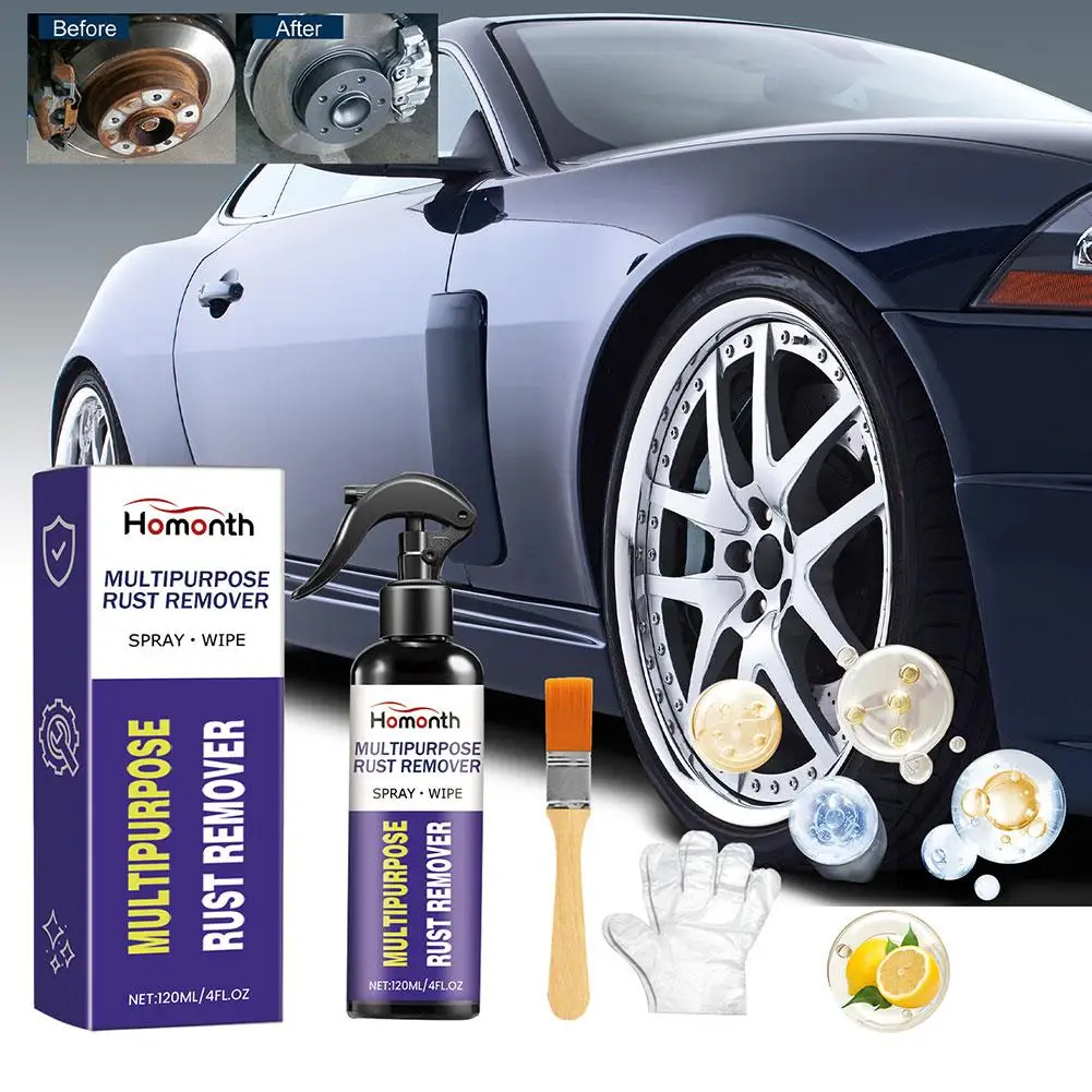 Multipurpose Rust Remover Spray Metal Surface Cleaning Remover Rust Paint Powder Iron Super Maintenance Cleaner Car G3q2
Multipurpose Rust Remover Spray Metal Surface Cleaning Remover Rust Paint Powder Iron Super Maintenance Cleaner Car G3q2