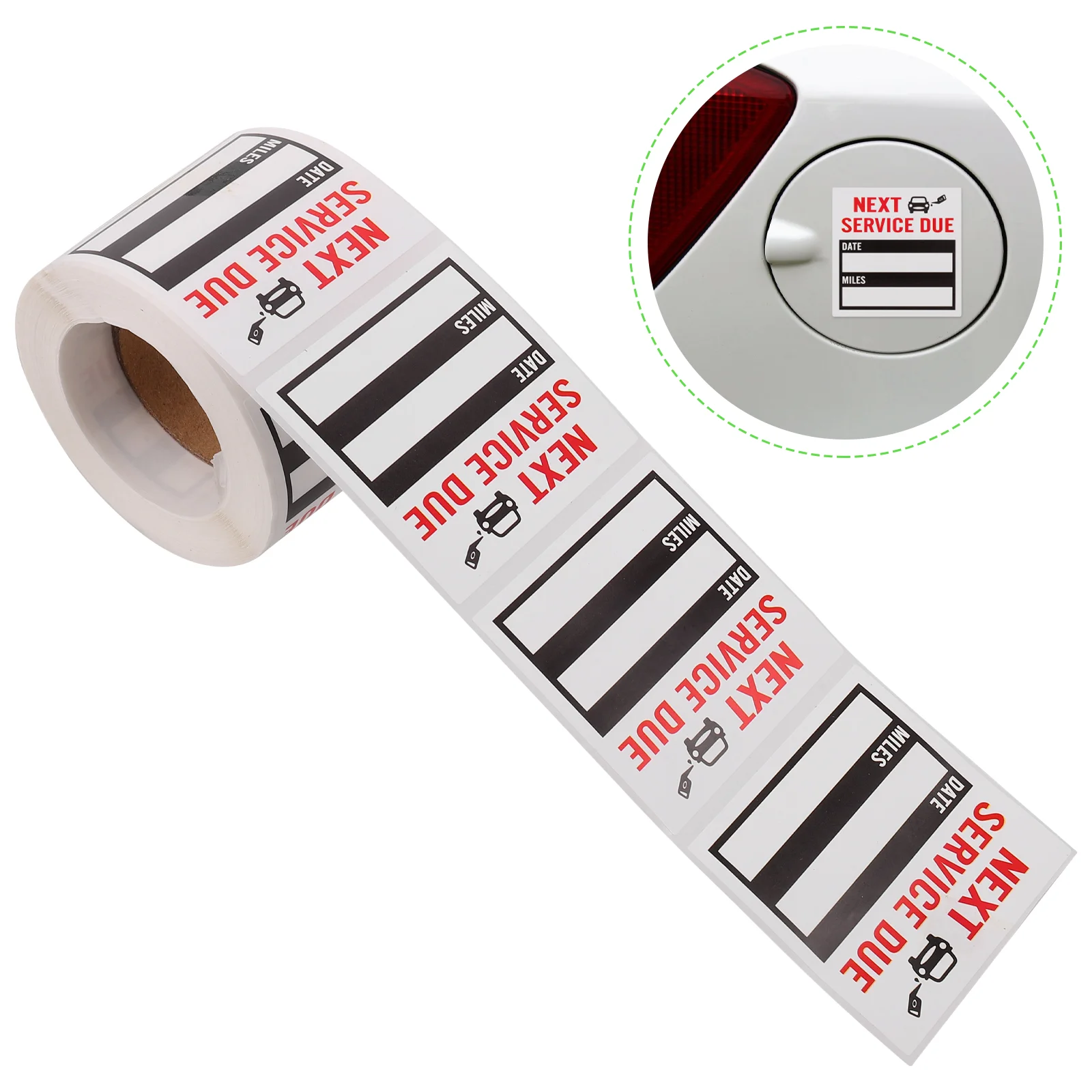 1 Roll of Car Oil Change Service Remind Sticker Adhesive Car Sticker Maintenance Service Label Sticker
1 Roll of Car Oil Change Service Remind Sticker Adhesive Car Sticker Maintenance Service Label Sticker