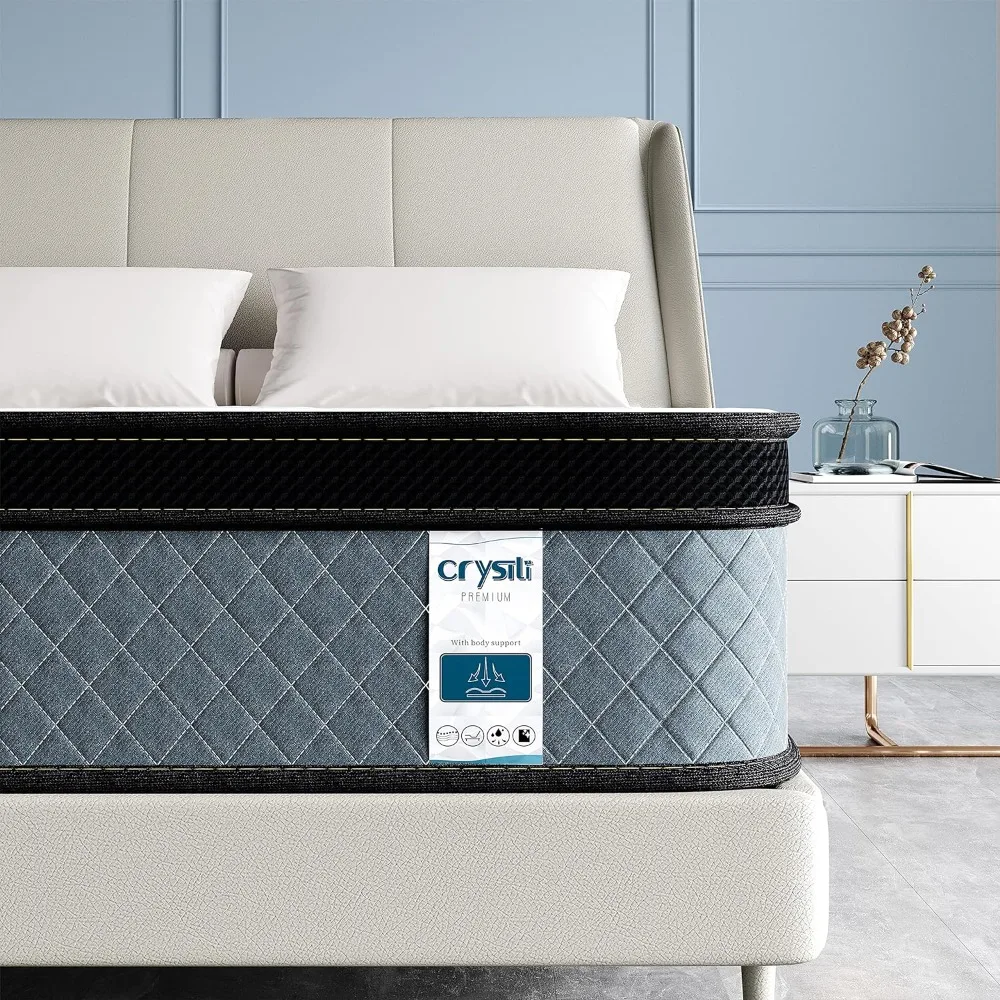 Mattresses 12 inch Memory Foam Mattress Full Size Hybrid Mattress Medium Firm Full Bed Mattress in a Box with CertiPUR-US Foam
Mattresses 12 inch Memory Foam Mattress Full Size Hybrid Mattress Medium Firm Full Bed Mattress in a Box with CertiPUR-US Foam
