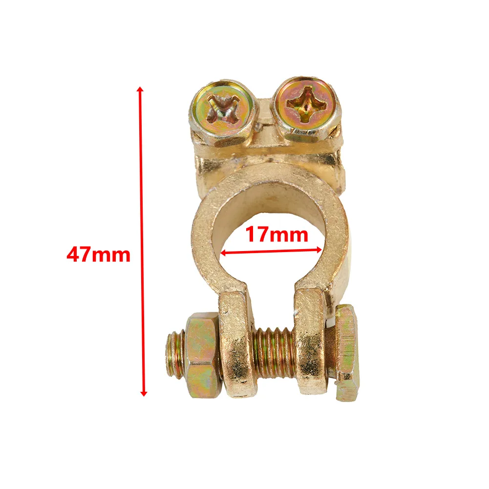 Connectors Batteries Terminals Adapter Leisure Replacement Solid Brass Parts Portable Quick Release Hight Quality New
Connectors Batteries Terminals Adapter Leisure Replacement Solid Brass Parts Portable Quick Release Hight Quality New
