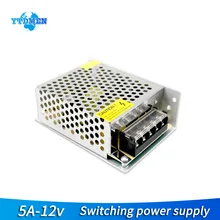 60W Switching Power Supply Driver for Leds Lighting Transformers 12V 5A Power Source LED Strip Switch Driver for CCTV Led Strip
60W Switching Power Supply Driver for Leds Lighting Transformers 12V 5A Power Source LED Strip Switch Driver for CCTV Led Strip