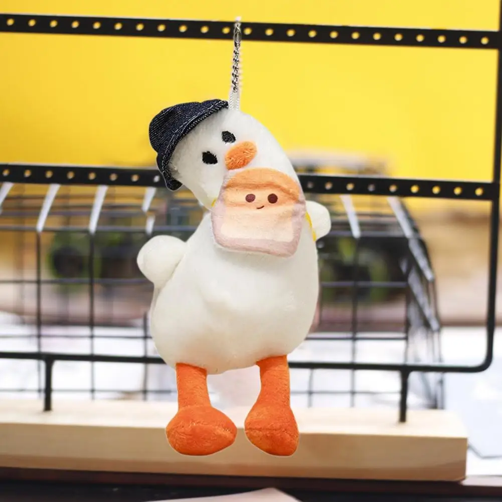 Comfortable Plush Pendant Adorable Plush Pendant Crooked Neck Duck Doll Keychain Soft Cute Duckling Toy for Bag or Hanging Rope
Comfortable Plush Pendant Adorable Plush Pendant Crooked Neck Duck Doll Keychain Soft Cute Duckling Toy for Bag or Hanging Rope