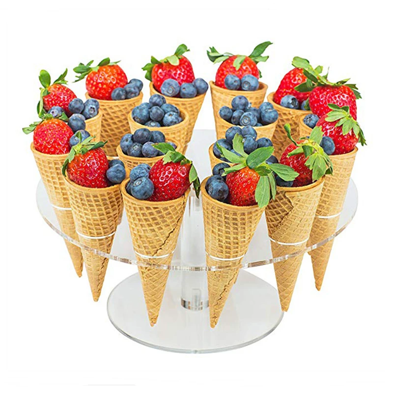 8/16 Holes Acrylic Transparent Ice Cream Stand Cake Cone Stand Holder Wedding Buffet Food Display Stand Baking Kitchen Tools
8/16 Holes Acrylic Transparent Ice Cream Stand Cake Cone Stand Holder Wedding Buffet Food Display Stand Baking Kitchen Tools