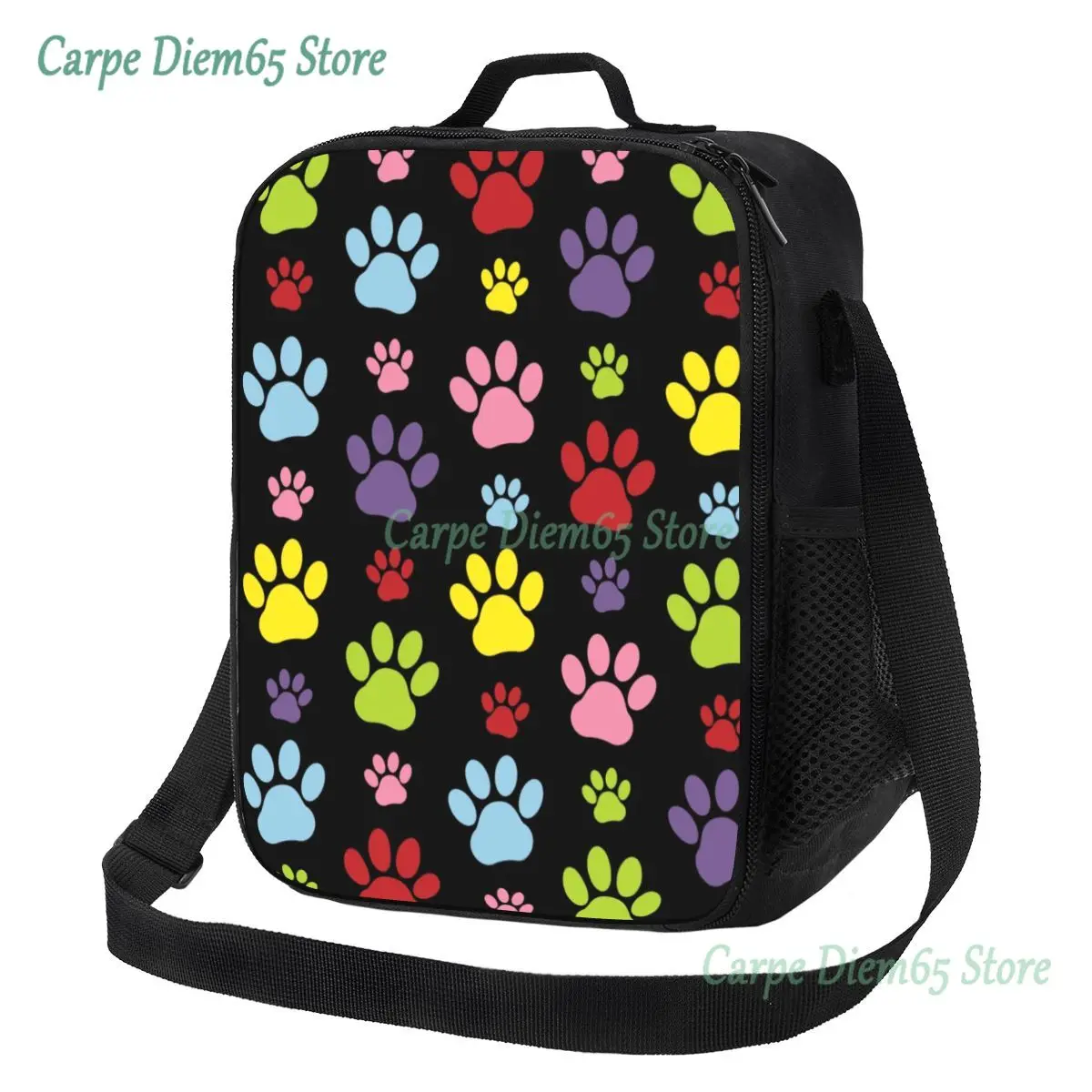 Colorful Paws Pattern Insulated Lunch Bags for Dog Paw Prints Pet Resuable Cooler Thermal Food Bento Box Work School Travel
Colorful Paws Pattern Insulated Lunch Bags for Dog Paw Prints Pet Resuable Cooler Thermal Food Bento Box Work School Travel