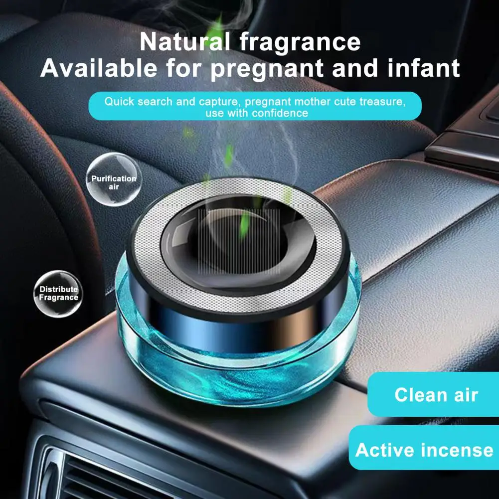 50ML Solar Powered Car Air Freshener Long Lasting Fragrance Deodorant Automotive Aromatherapy Diffuser Car Accessories
50ML Solar Powered Car Air Freshener Long Lasting Fragrance Deodorant Automotive Aromatherapy Diffuser Car Accessories