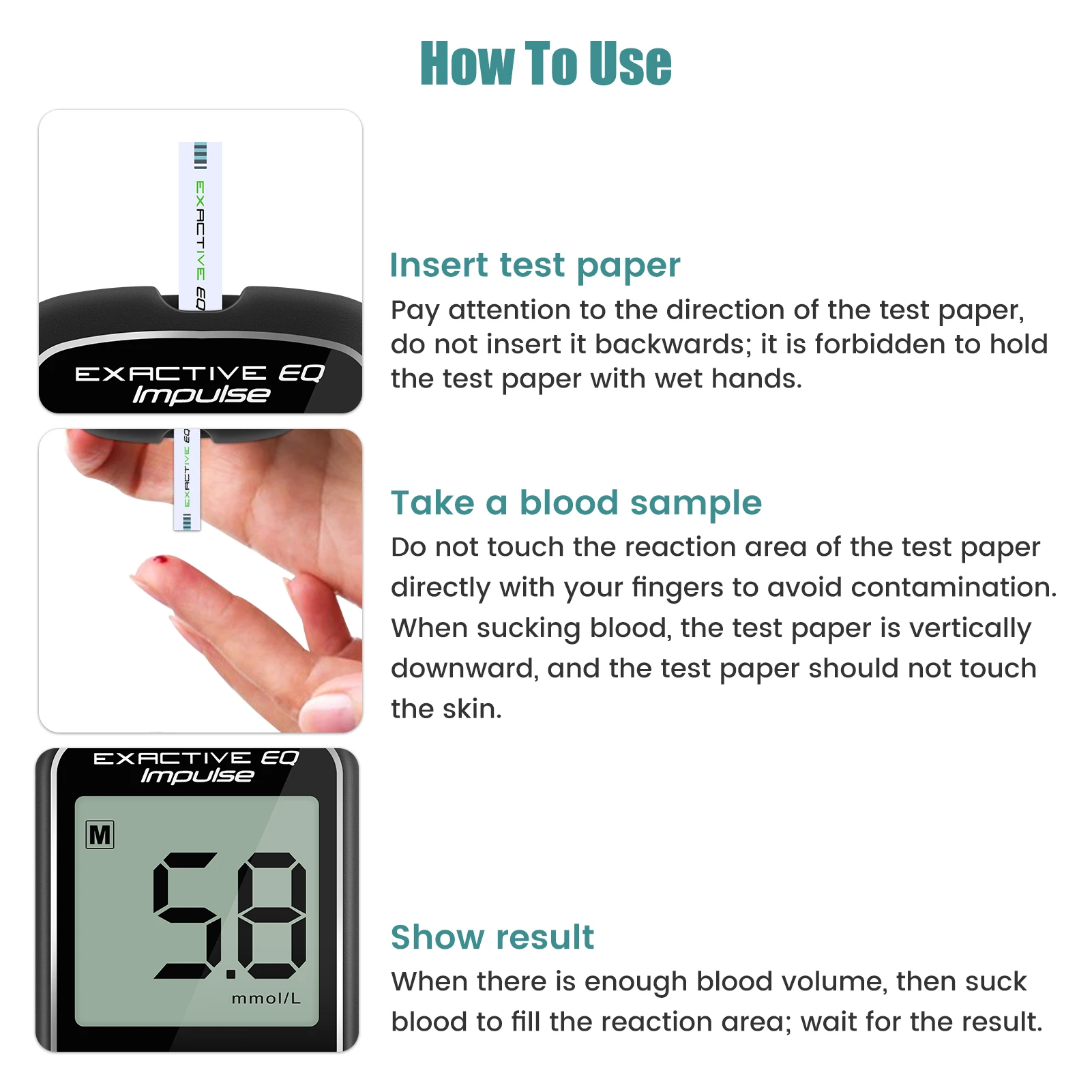Generic Blood Glucose Meter For Diabetics Measurement