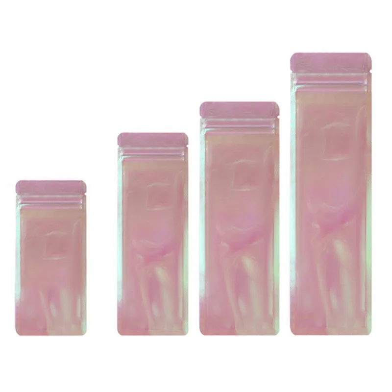 50Pcs Rainbow Film Ziplock Transparent Jewelry Plastic Packaging Makeup Brush Long Biscuit Candy Valentine's Day Bags
50Pcs Rainbow Film Ziplock Transparent Jewelry Plastic Packaging Makeup Brush Long Biscuit Candy Valentine's Day Bags