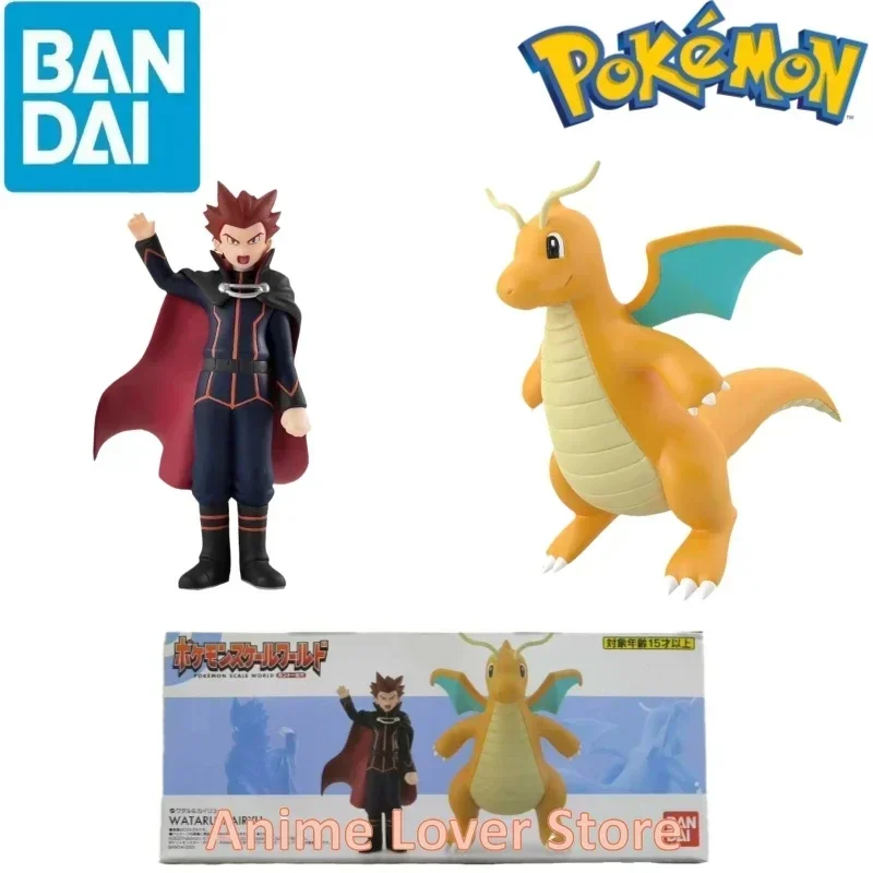 

Bandai Original Scale World POKEMON Kanto Region Lance Dragonite Anime Figures Toys for Kids Gift Collectible Model Ornaments