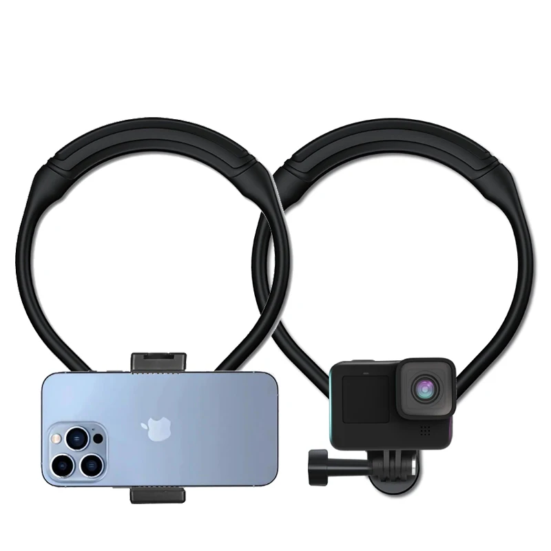 Silicon Neck Holder Hanging Mounting Bracket 360 Degree Phone Stand For Gopro11 10 9 8 7 6 5 Action 2 Insta360 X3 Accessories
Silicon Neck Holder Hanging Mounting Bracket 360 Degree Phone Stand For Gopro11 10 9 8 7 6 5 Action 2 Insta360 X3 Accessories