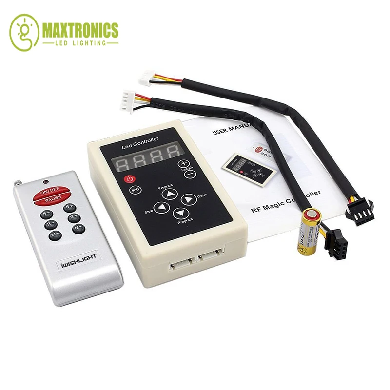 DC12V 6803 RF Remote controller 133 Change Digital Dream Magic Color Chasing 6803 ic 5050 RGB Colorful LED Strip Free shipping
DC12V 6803 RF Remote controller 133 Change Digital Dream Magic Color Chasing 6803 ic 5050 RGB Colorful LED Strip Free shipping