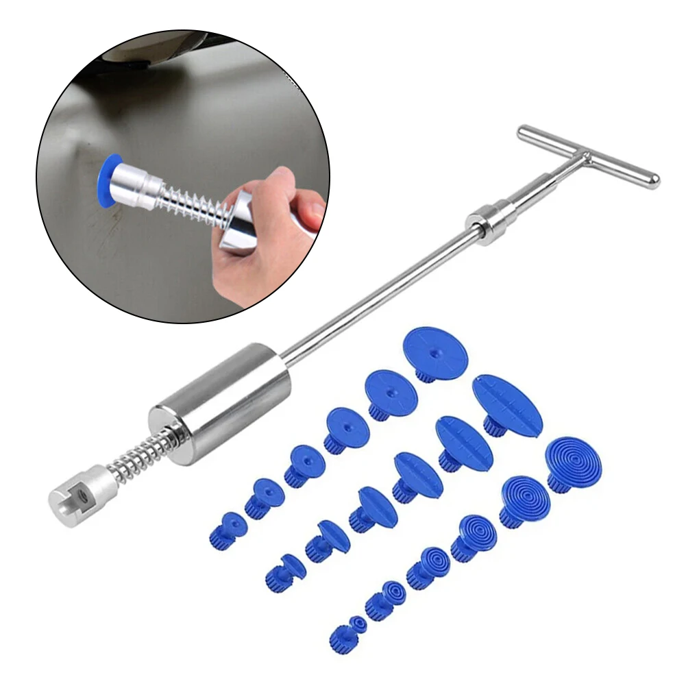 Car Body Dent Repair Tool Puller Lifter Hail Removal Tool Slide Hammer Reverse Hammer Glue +18pcs Glue Puller
Car Body Dent Repair Tool Puller Lifter Hail Removal Tool Slide Hammer Reverse Hammer Glue +18pcs Glue Puller