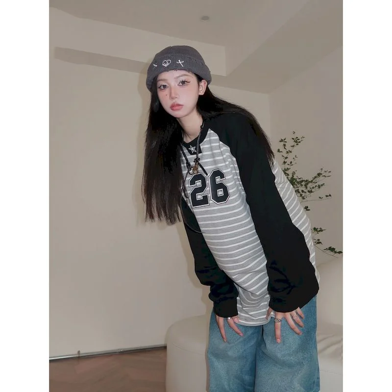 Streetwear Striped Hoodies Women 2023 Fashion Long Sleeve Hoodie Sweatshirt Harajuku Jumper Kpop Pullovers Casual Oversized Tops
Streetwear Striped Hoodies Women 2023 Fashion Long Sleeve Hoodie Sweatshirt Harajuku Jumper Kpop Pullovers Casual Oversized Tops