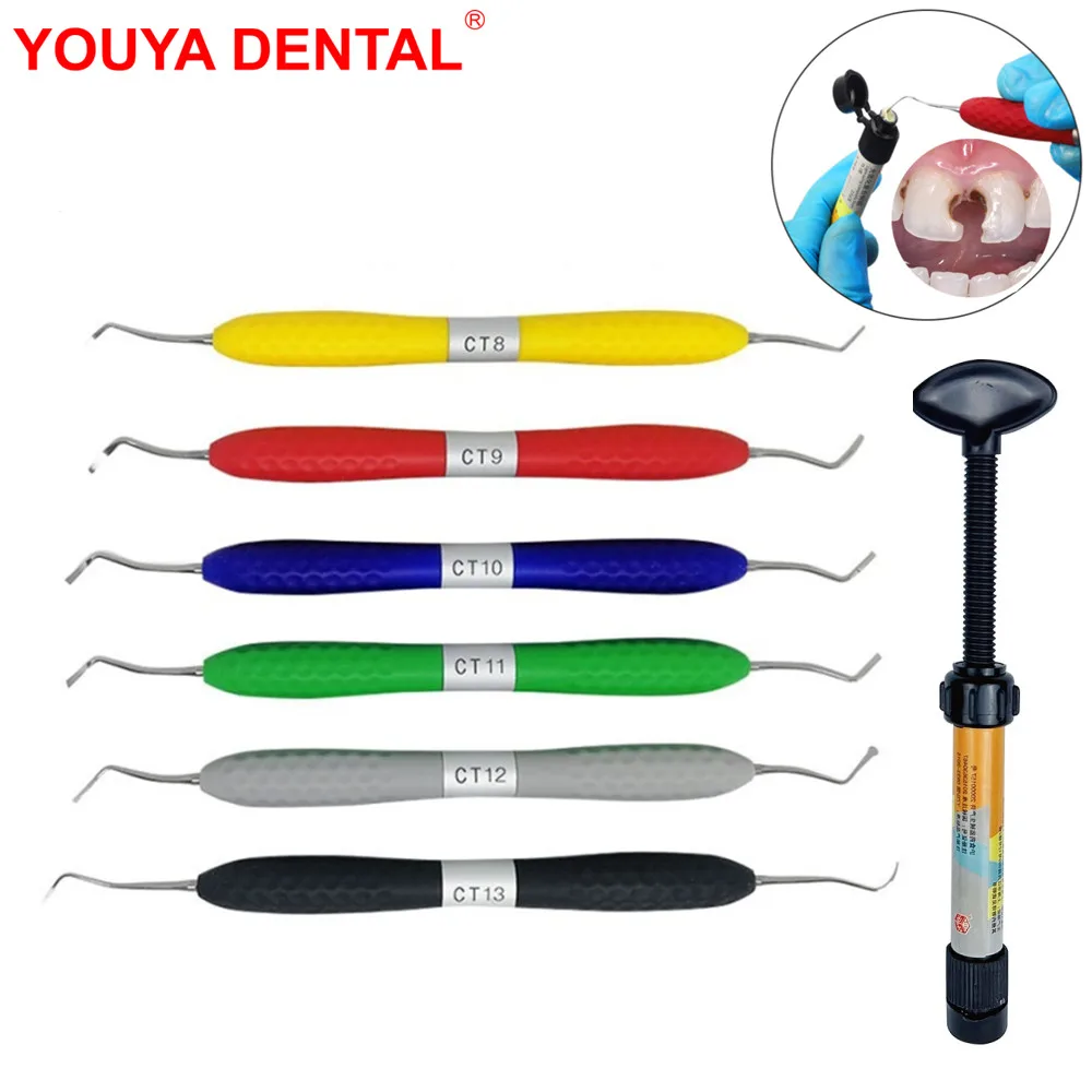 7pcs Dental Aesthetic Restoration Kit Resin Filler Kit Resin Knife Spatula Dentist Filled Repair Equipment Dentistry Instruments
7pcs Dental Aesthetic Restoration Kit Resin Filler Kit Resin Knife Spatula Dentist Filled Repair Equipment Dentistry Instruments