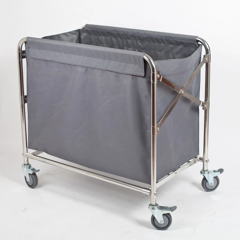 Hotel stainless steel collection trolley room entrance Hotel property service car room sanitary and clean.
Hotel stainless steel collection trolley room entrance Hotel property service car room sanitary and clean.