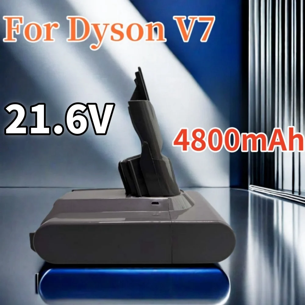 For Dyson V7 21.6V 4800mAh high-capacity Handheld Vacuum Cleaner Battery Replacement
For Dyson V7 21.6V 4800mAh high-capacity Handheld Vacuum Cleaner Battery Replacement