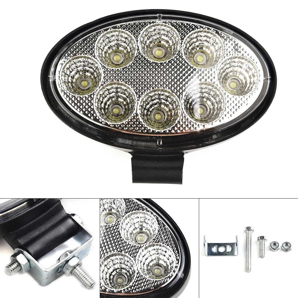 Oval LED Work 5inch 24W Lamps Truck OffRoad Tractor Flood Beam 12V 24V Fog Lights Replacement Parts
Oval LED Work 5inch 24W Lamps Truck OffRoad Tractor Flood Beam 12V 24V Fog Lights Replacement Parts