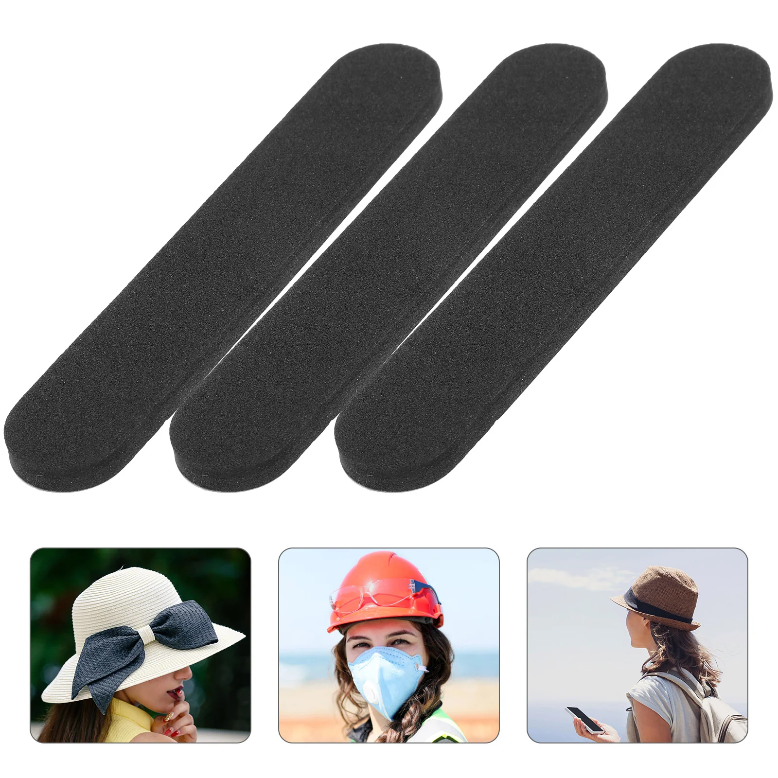 

EVA Foam Tape Stickers Cap Size Reduction Tape Stickers Hat Size Reduction Pads Removable Hat Sizing Reducer Tapes