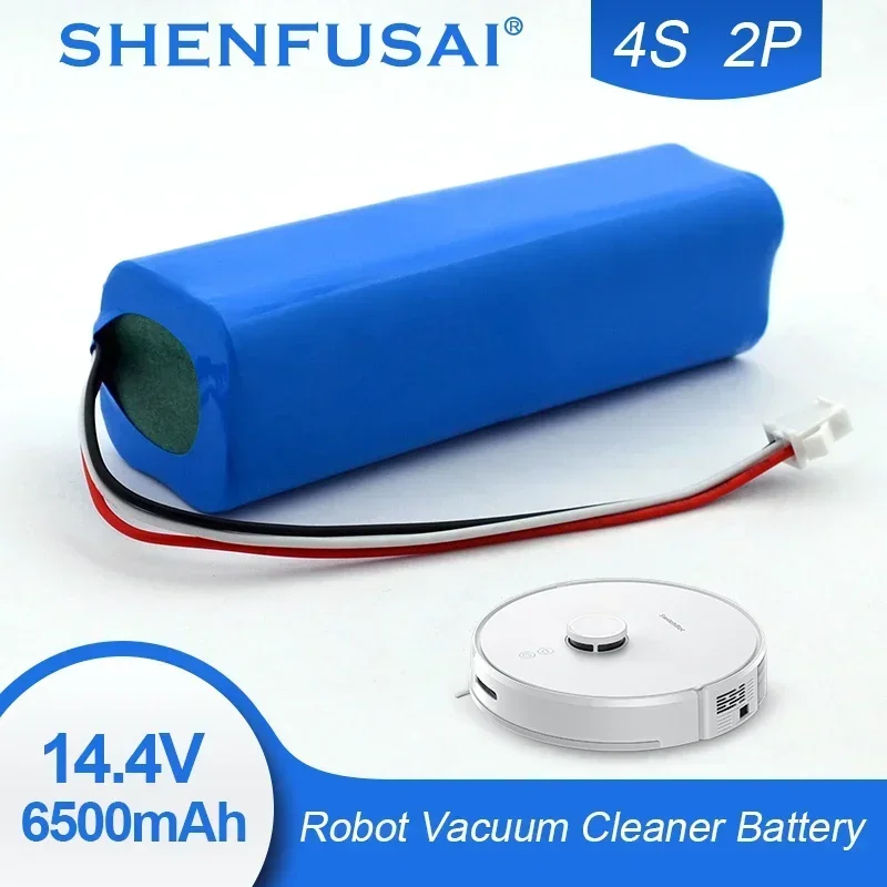 18650 lithium-ion rechargeable battery for vacuum cleaner robot, 6800mAh, 14.4V, 14.8v 4s2p, CECOTEC, CONGA 4090449046904590
18650 lithium-ion rechargeable battery for vacuum cleaner robot, 6800mAh, 14.4V, 14.8v 4s2p, CECOTEC, CONGA 4090449046904590