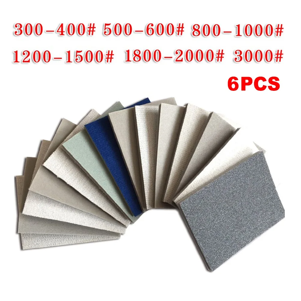 6pcs Wet & Dry Velvet Sanding Sponge Disc Sponge Sandpapers Self-adhesive 800-3000grit Sanding Papers Sponge Polishing Tools
6pcs Wet & Dry Velvet Sanding Sponge Disc Sponge Sandpapers Self-adhesive 800-3000grit Sanding Papers Sponge Polishing Tools