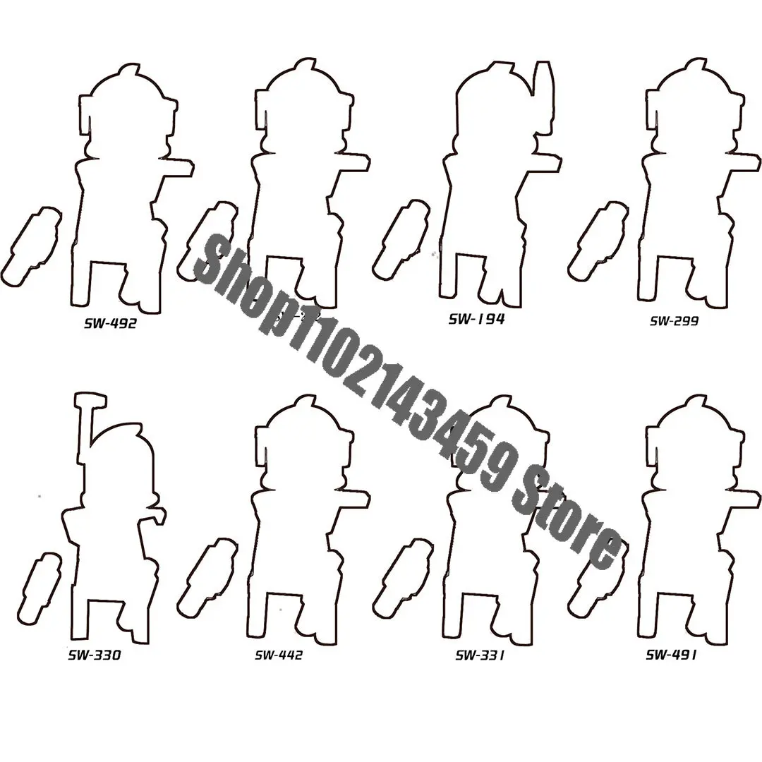 PG615 SW194 SW492 Mini Action Toy Figures Building Blocks Kid Assembly Anime Bricks Dolls Toys Children Gifts PG8002
PG615 SW194 SW492 Mini Action Toy Figures Building Blocks Kid Assembly Anime Bricks Dolls Toys Children Gifts PG8002