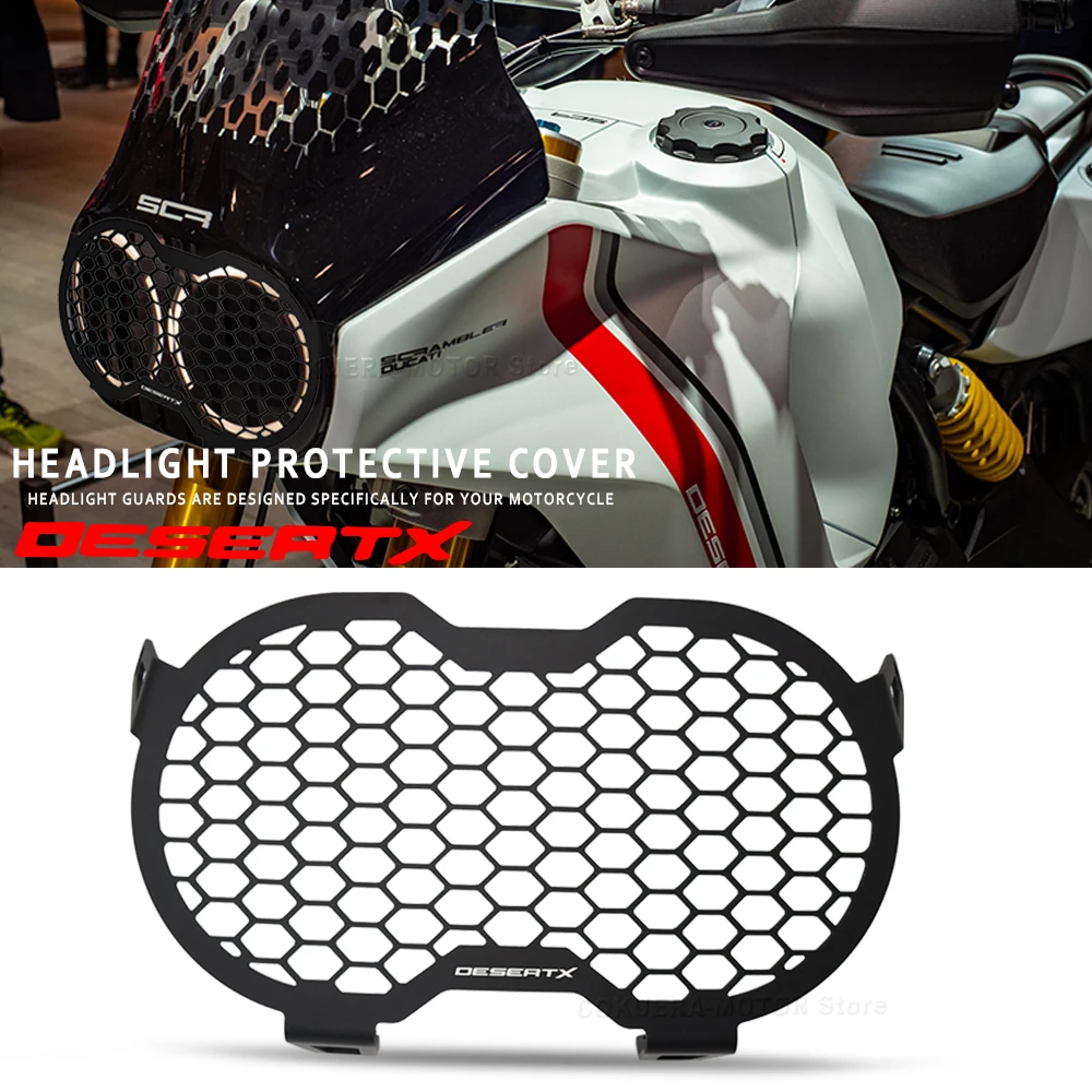 For DesertX Adventure Desert X 2022 2023 Headlight Guard Headlight Protector Cover Motorcycle Headlight Grille Protector
For DesertX Adventure Desert X 2022 2023 Headlight Guard Headlight Protector Cover Motorcycle Headlight Grille Protector